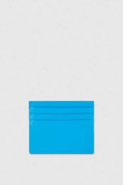 Portafoglio per carte di credito in pelle liscia