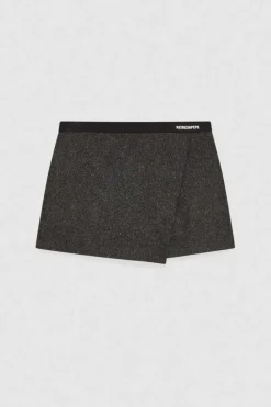 Shorts mini in panno