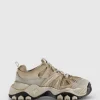 Sneaker running in pelle