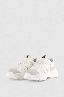 Sneaker running in pelle