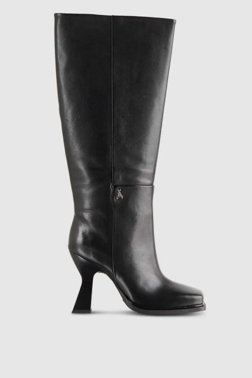 Stivali chunky con tacco in pelle Astral