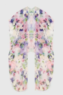 Stola cerimonia in chiffon fantasia