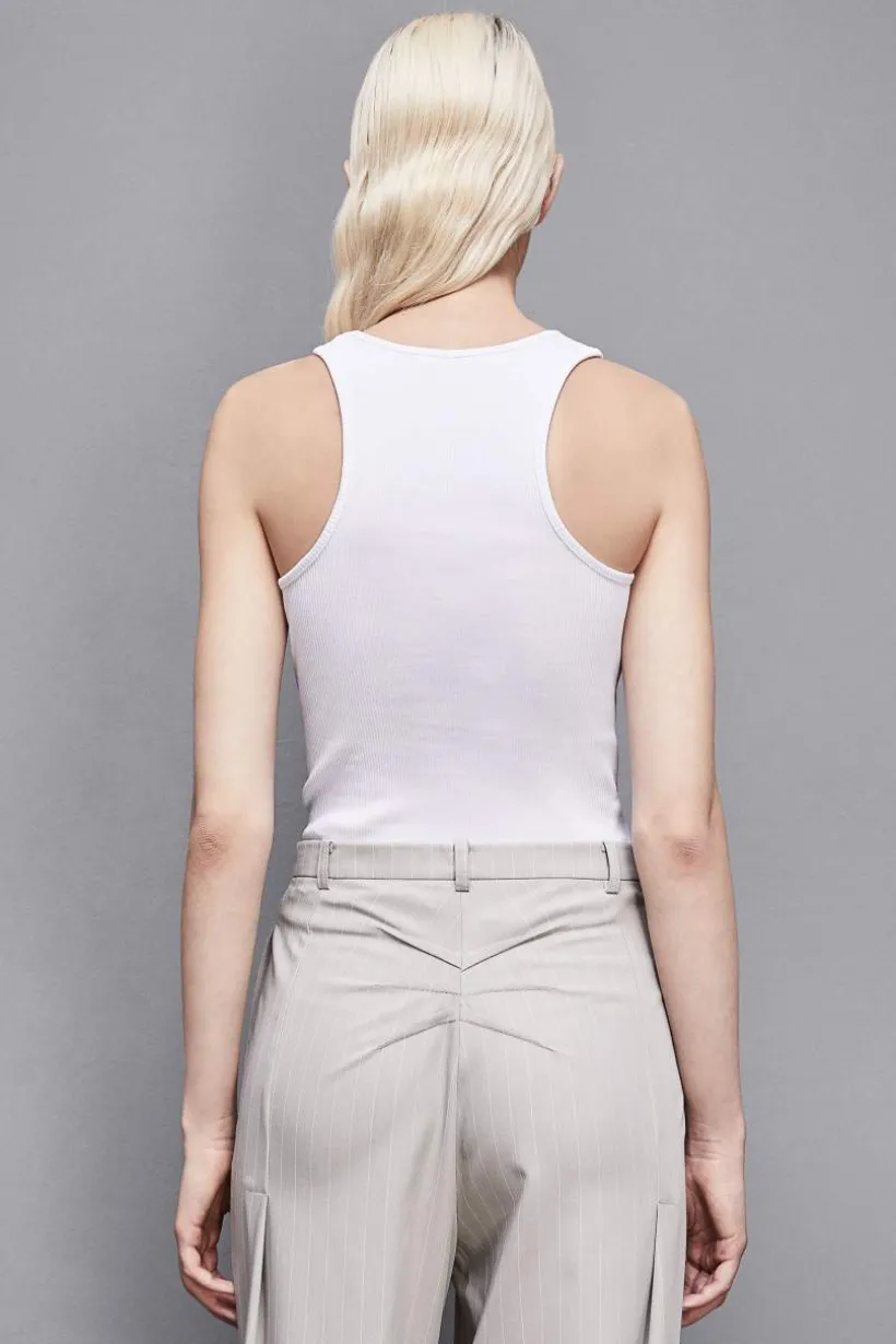 Top a costine in cotone