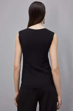 Top canotta in jersey stretch