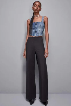 Top di jeans stretch