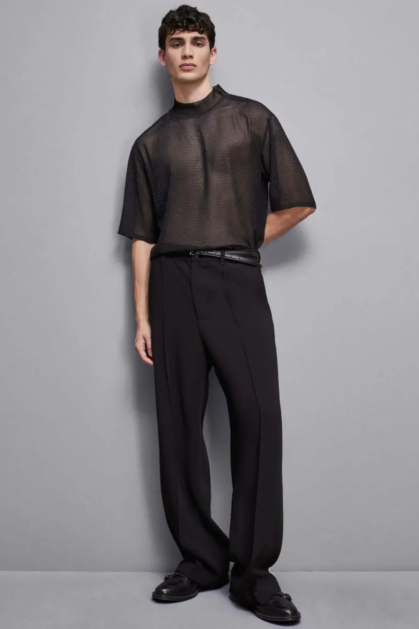 T-shirt all-over strass