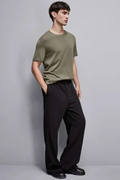 T-Shirt Boxy in maglia