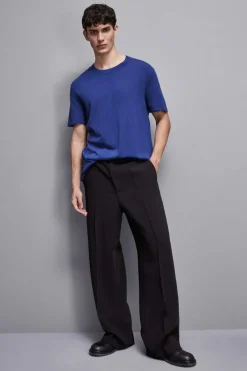 T-Shirt Boxy in maglia