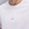 T-shirt in cotone pima con logo