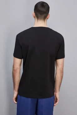 T-shirt in cotone pima con logo