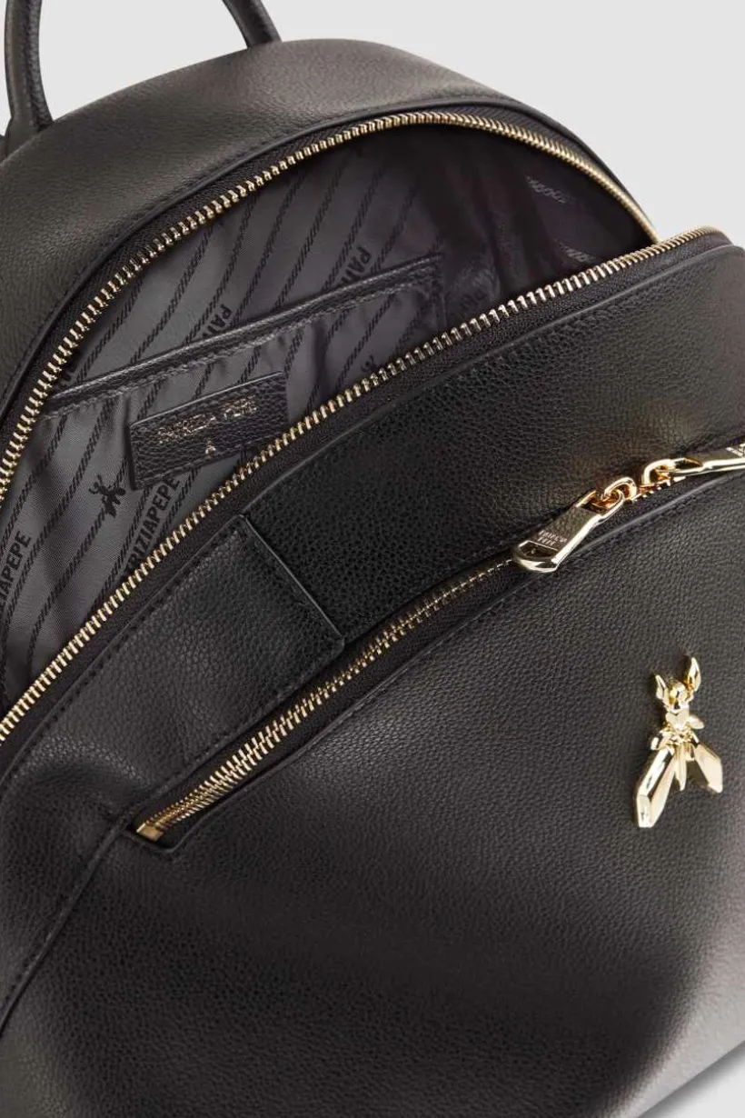 Zaino Fly in pelle con doppia tasca